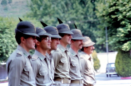 Passaggio della Stecca dal 94° al 95° Corso (25/06/1979)