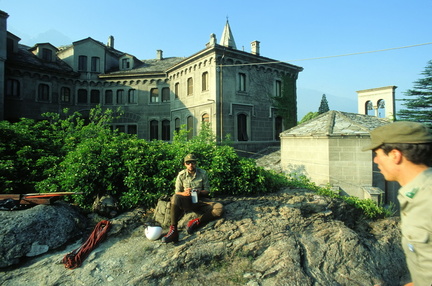 Aosta: Castello Jocteau e Palestra di roccia