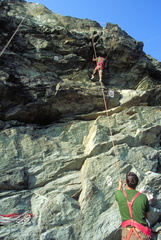 Aosta: Castello Jocteau e Palestra di roccia